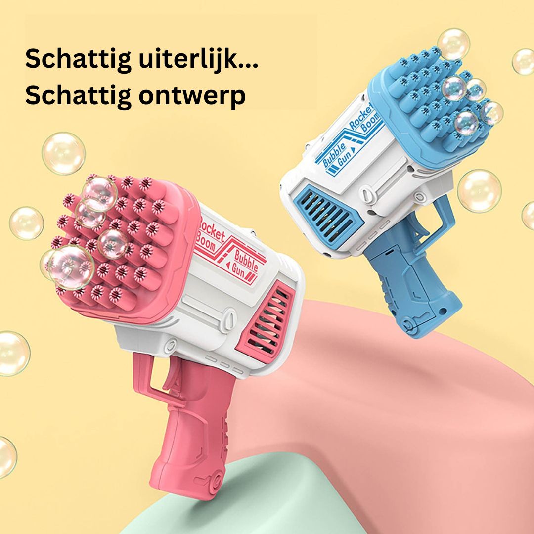 EndlessBubbles Blaster - Pistolet à Bulles Sans Piles