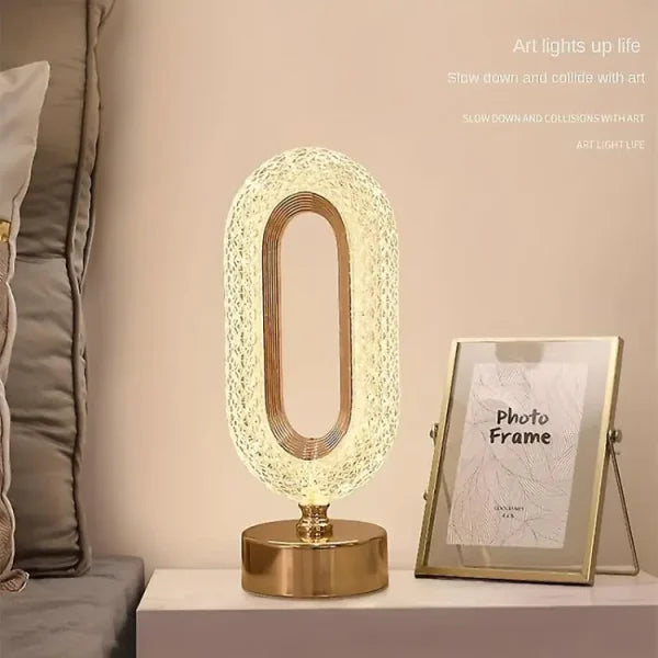 IllumeLuxe - Touch-Control Table Lamp with Adjustable Brightness