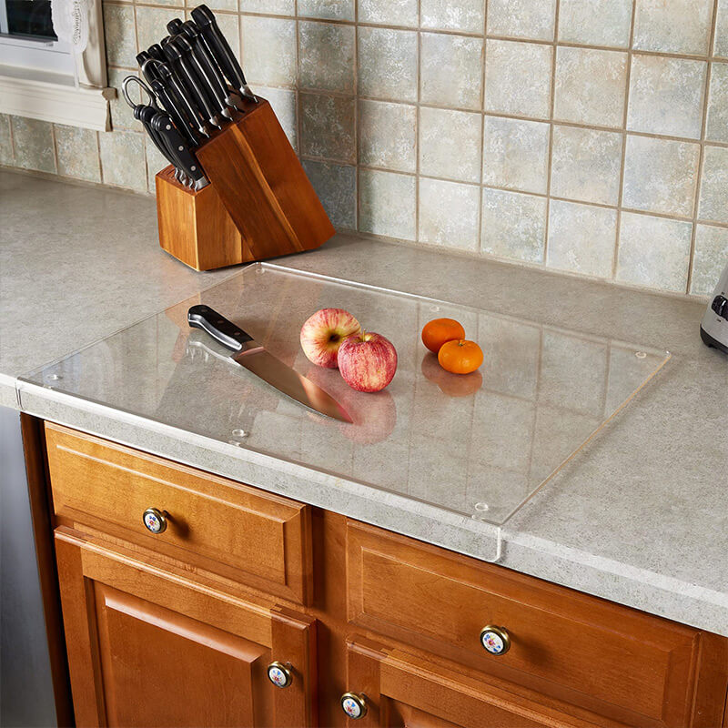 SafeCut Board - Non-Slip Clear Acrylic Cutting Board