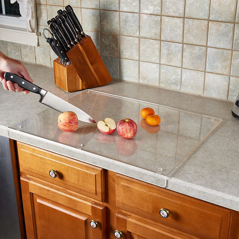 SafeCut Board - Non-Slip Clear Acrylic Cutting Board