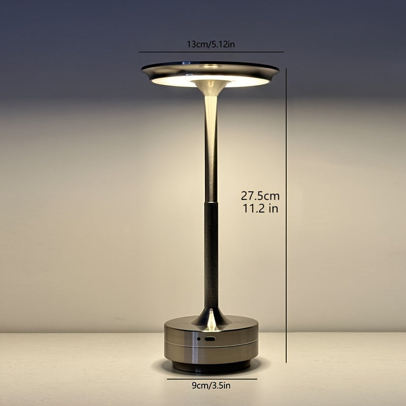 LumiTaf - Rechargeable LED Table Lamp with USB Charging