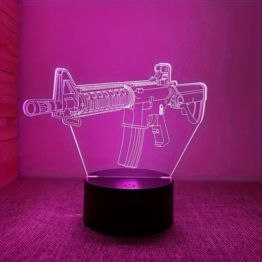 GeoLume - 3D LED Desk Lamp with Touch Control