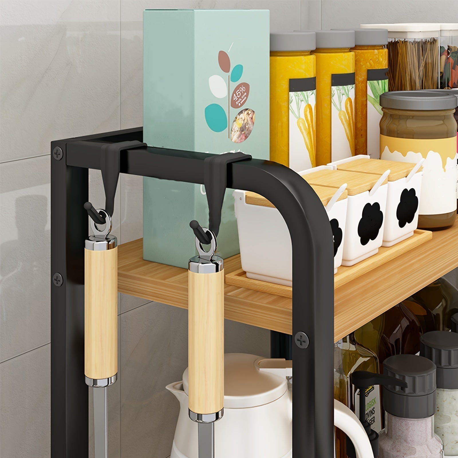 Spicify - Stainless Steel Kitchen Storage Shelf