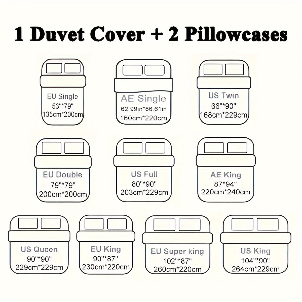 IndulgeNest - Ultra Soft Plush Duvet Cover Set with Zip Closure