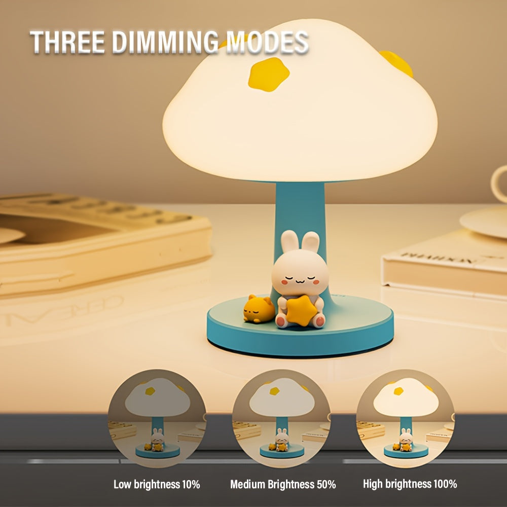 CozyCloud Lamp - Rechargeable Silicone Table Lamp