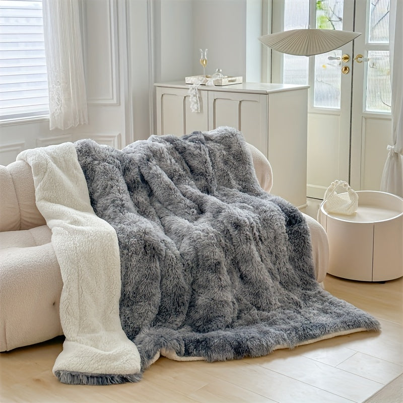 WinterMink - Thick Mink-Effect Blanket, Warmth and Elegance