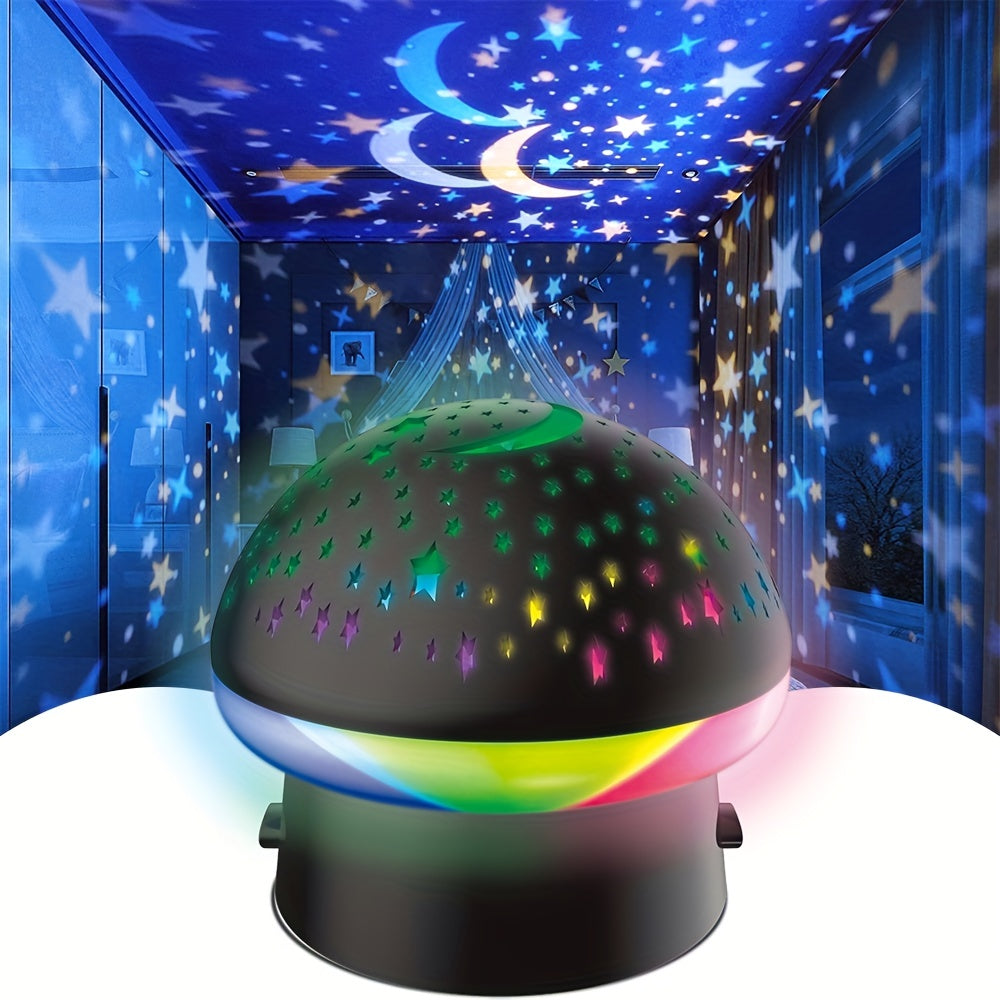 StarryGlow - Mushroom Starry Sky Projector Lamp