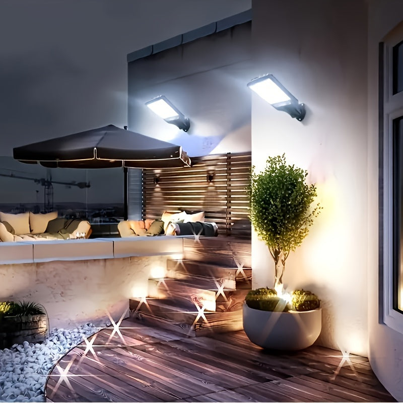 SolarBeam Light - Motion-Sensor Solar LED Floodlight
