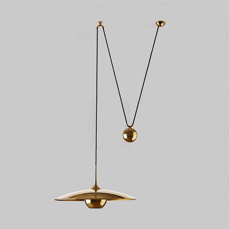 Nostalgic Glow - Retro LED Pendant Light with Vintage Charm