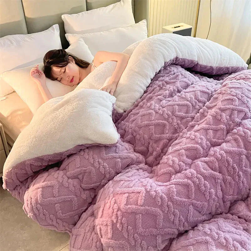SereneSleep - Cashmere Fleece Winter Duvet for Cozy Comfort