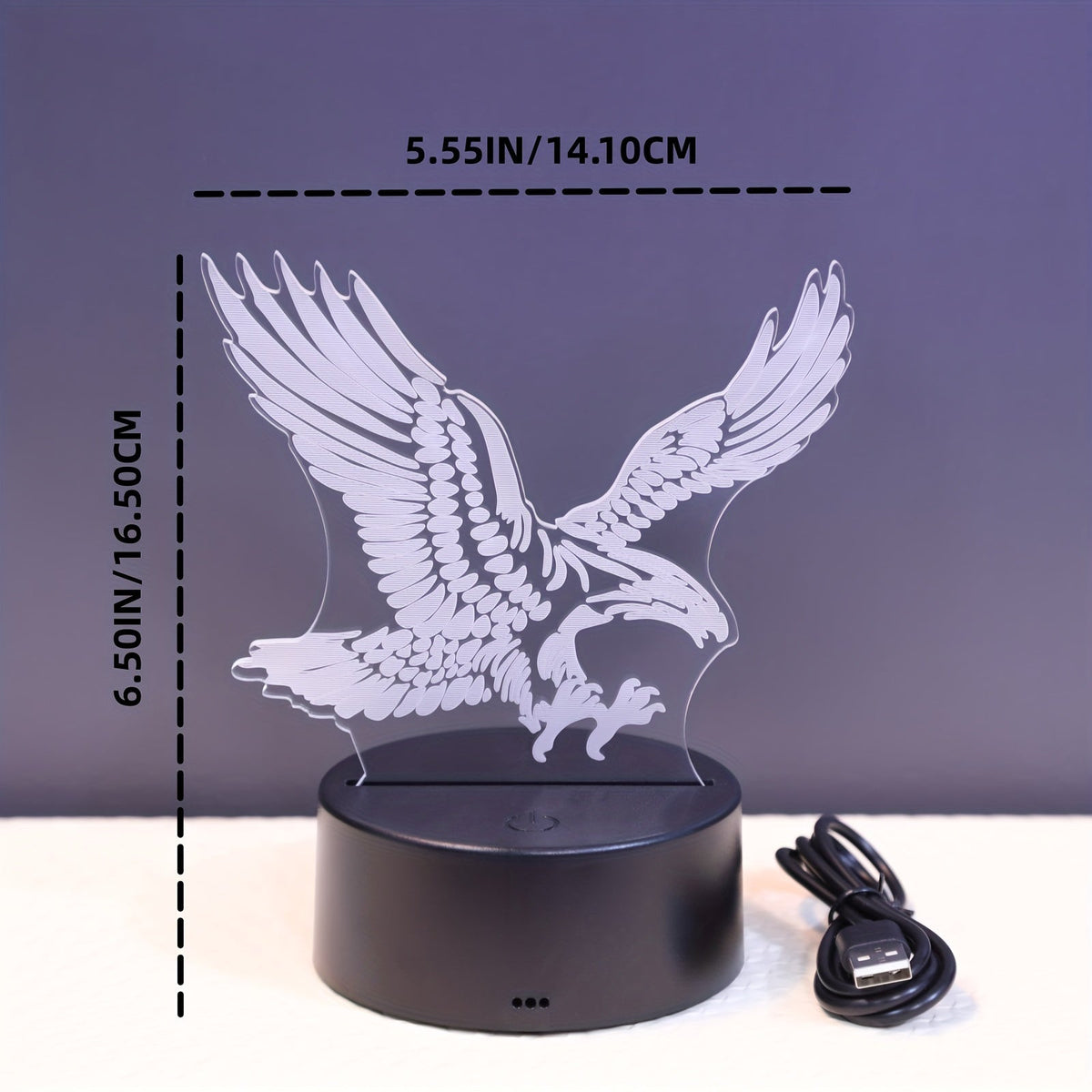 EagleLight - 3D Eagle LED Night Light with 7 Colors