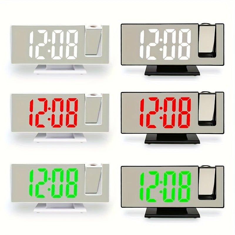 ProjectTime Clock - LED Mirror Clock with Time Projection