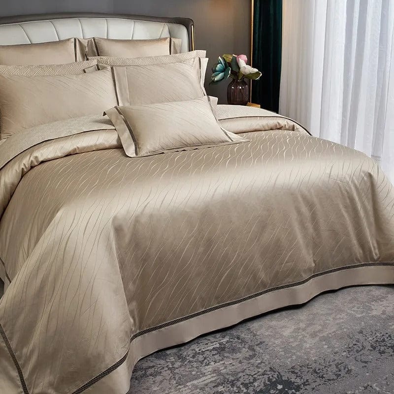 Elegance Gold - Luxury Egyptian Cotton Duvet Cover