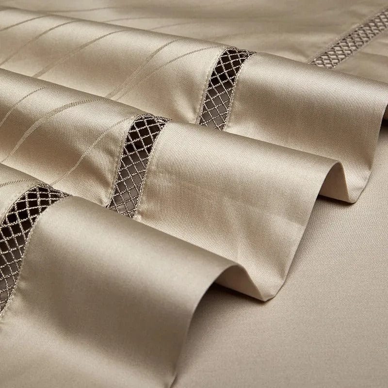 Elegance Gold - Luxury Egyptian Cotton Duvet Cover