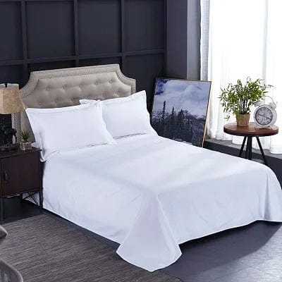 Luxxe White - White Egyptian Cotton Duvet Set