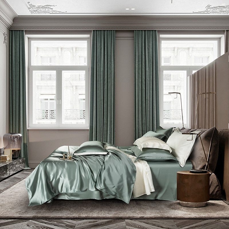 Mulberry Silk Premium - Soft and Breathable Mulberry Silk Bedding Set