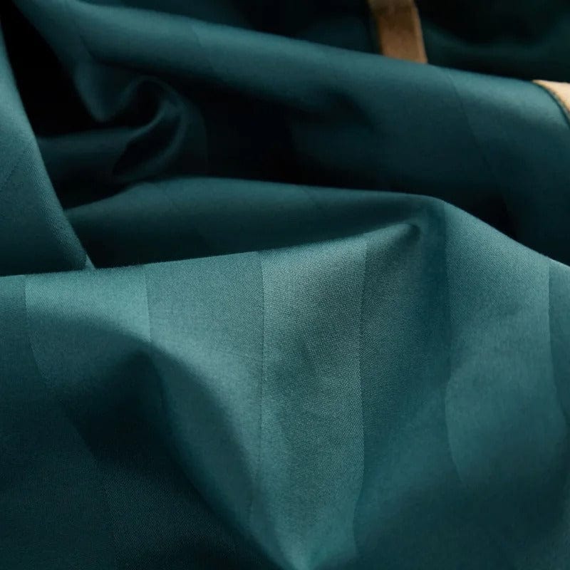 Prestige Green - Emerald Green Egyptian Cotton Duvet Cover Set