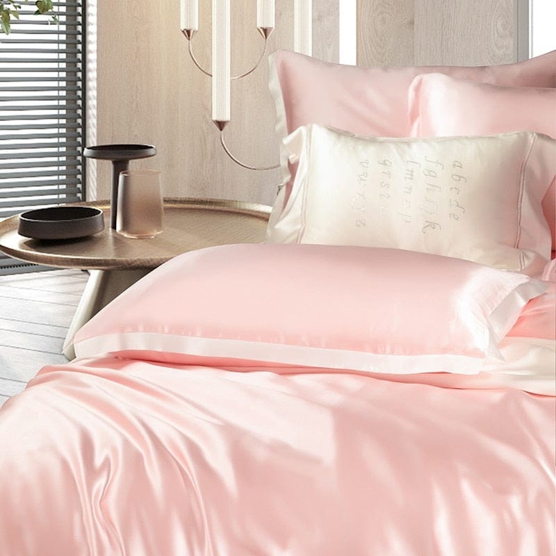 SilkDream - Pink Mulberry Silk Bedding Set