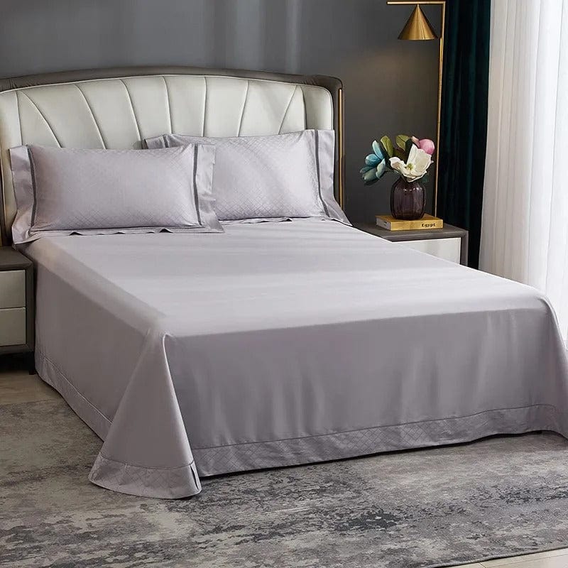 Elegance Silver - Egyptian Cotton Duvet Cover Set