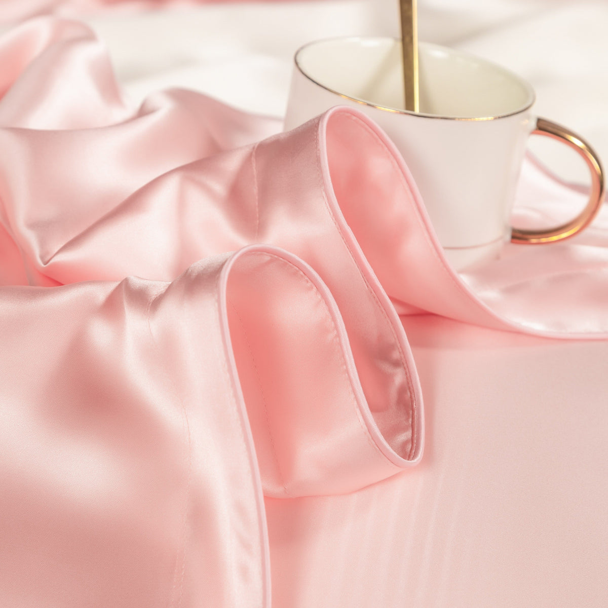 SilkDream - Pink Mulberry Silk Bedding Set