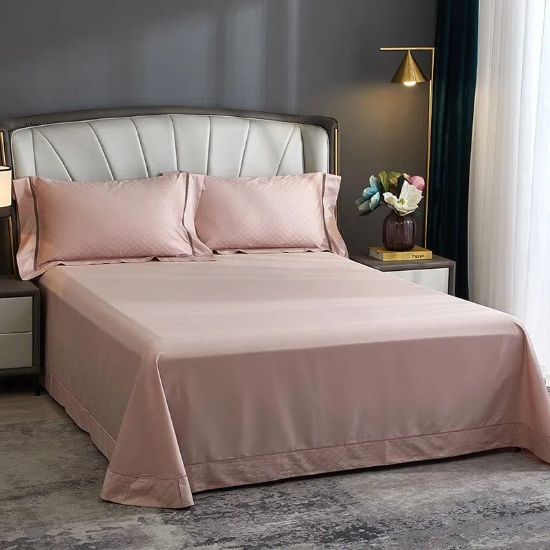 Elegance Blush - Egyptian Cotton Duvet Set in Powder Pink