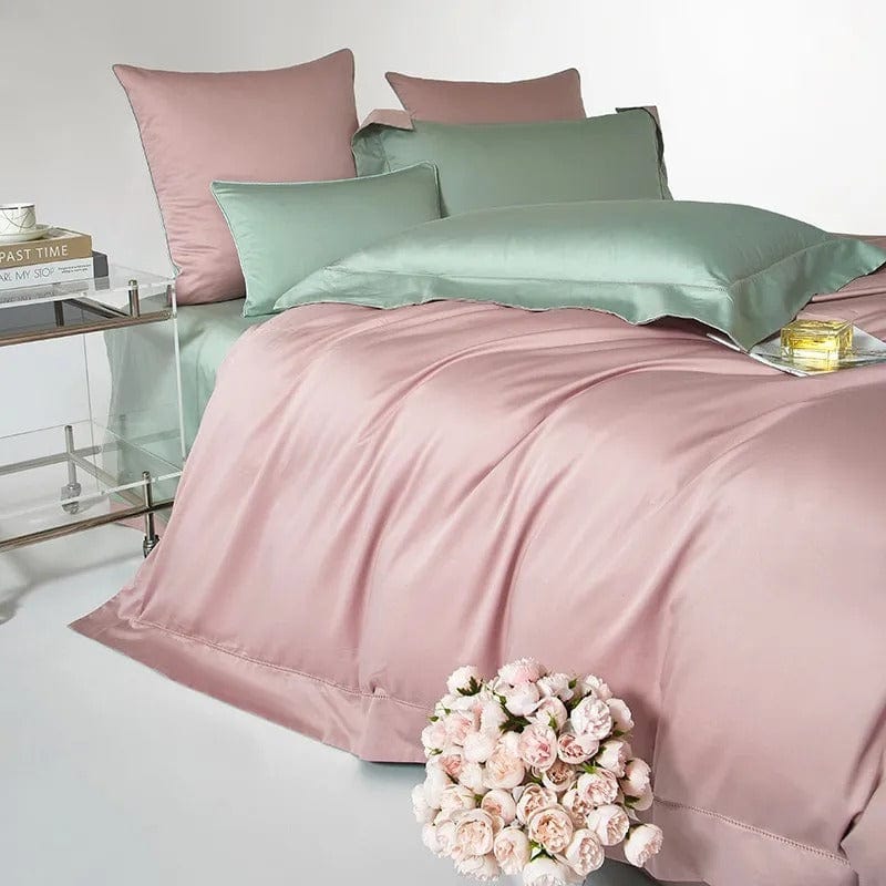 DreamLuxe - Premium Egyptian Cotton Duvet Set with Floral Print