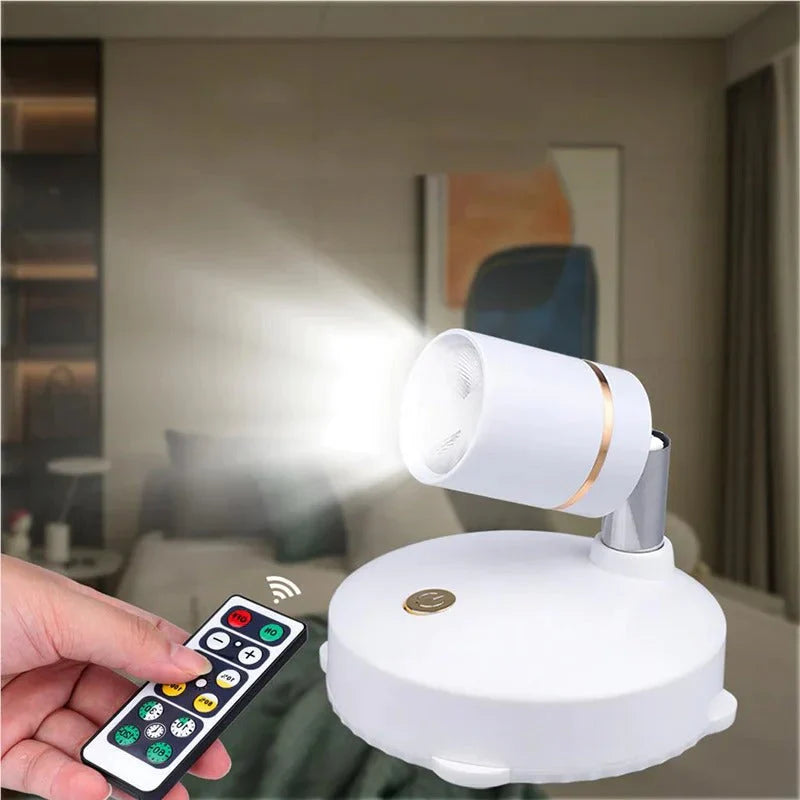 360° Lightspot - Rechargeable Wireless Adjustable LED Wall Lamp