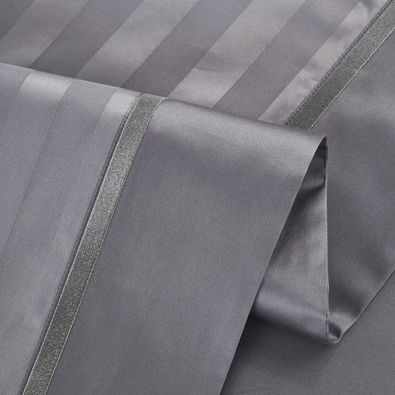 Prestige Grey - Luxury Egyptian Cotton Duvet Cover