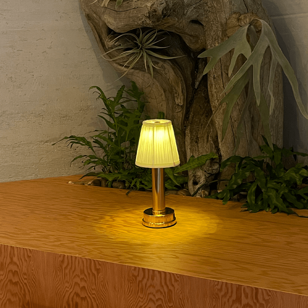Doku - Wireless Dimmable Table Lamp with Fabric Shade