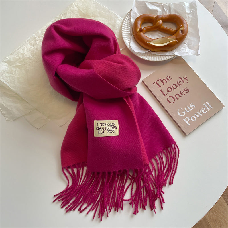 LuxeTwist - Elegant Reversible Pashmina Scarf 70x200 cm