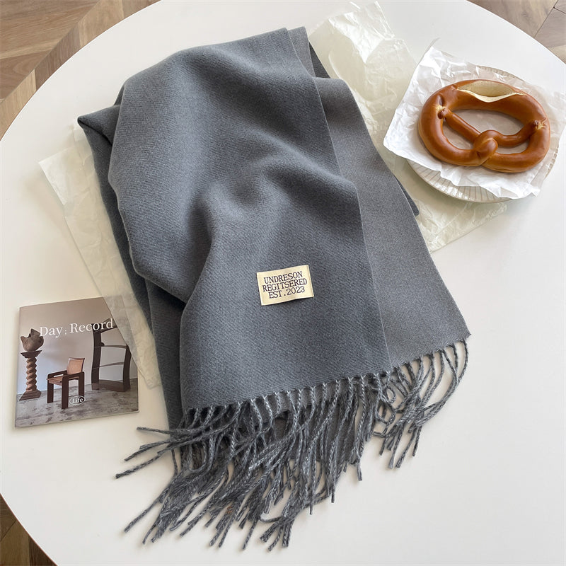 LuxeTwist - Elegant Reversible Pashmina Scarf 70x200 cm