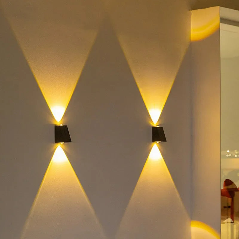 Lampes Solaires Murales LED - Éclairage de jardin sans fil à allumage automatique