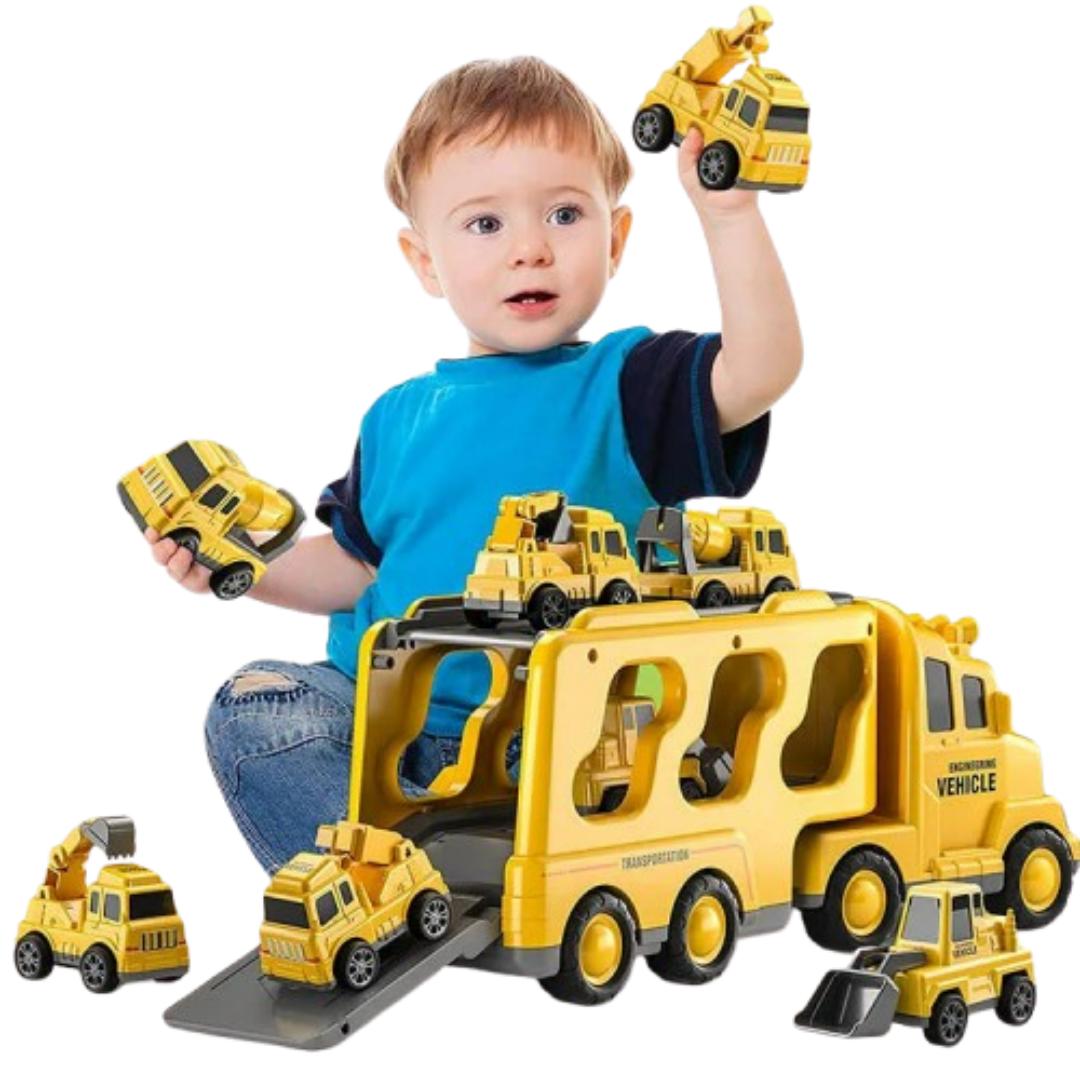 CityBuilder Set – Camions Jouets Lumière & Son