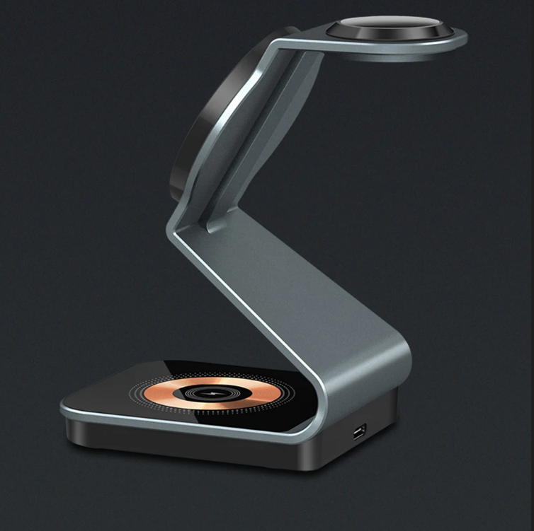 Chargy Pro - Chargeur Magnétique 3-en-1 Sans Fil