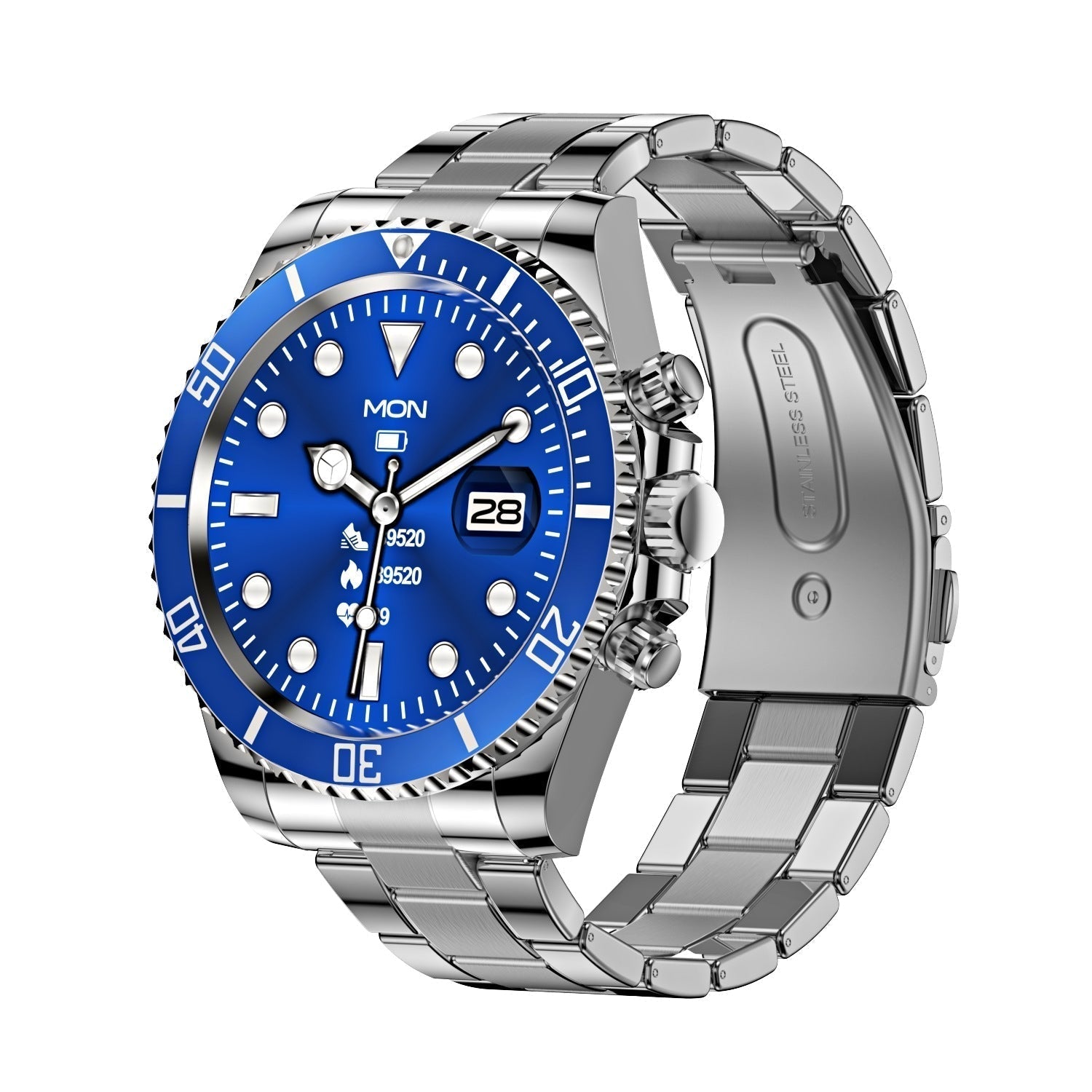 PowerTech Smartwatch - Moniteur Santé Actif Stylé