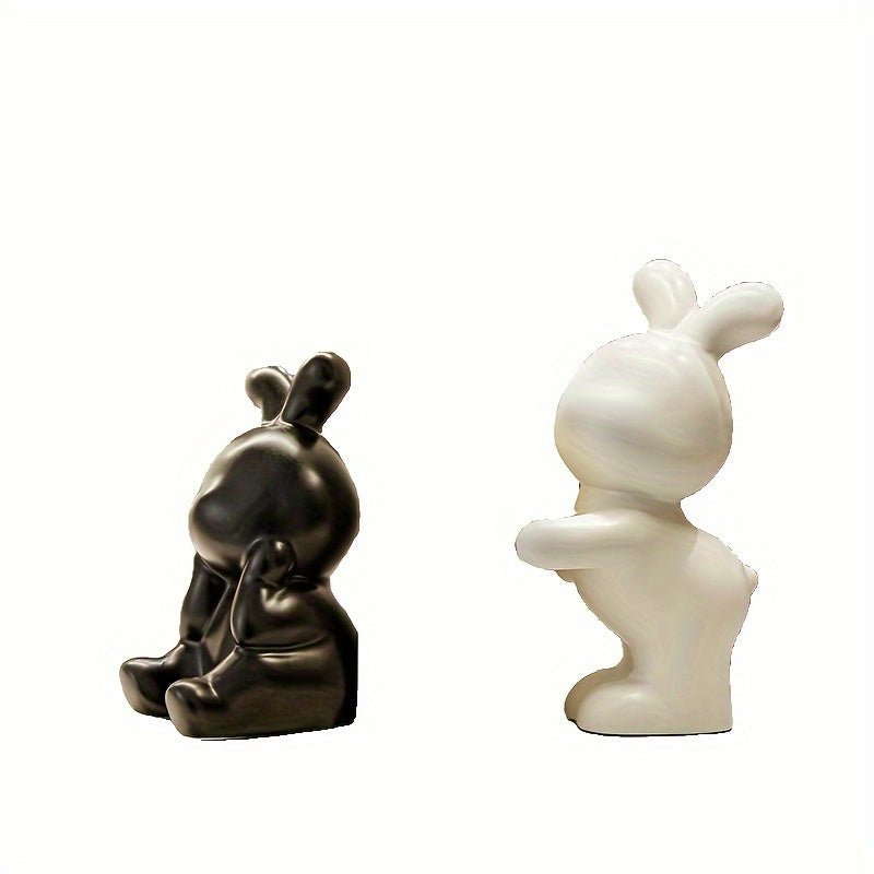 BunnyAnime - Cute Rabbit Bookends for Anime Fans