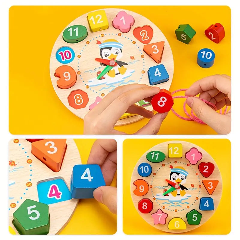 BravoBlocks 5-in-1 Montessori Set - Educational Wooden Toy for Kids