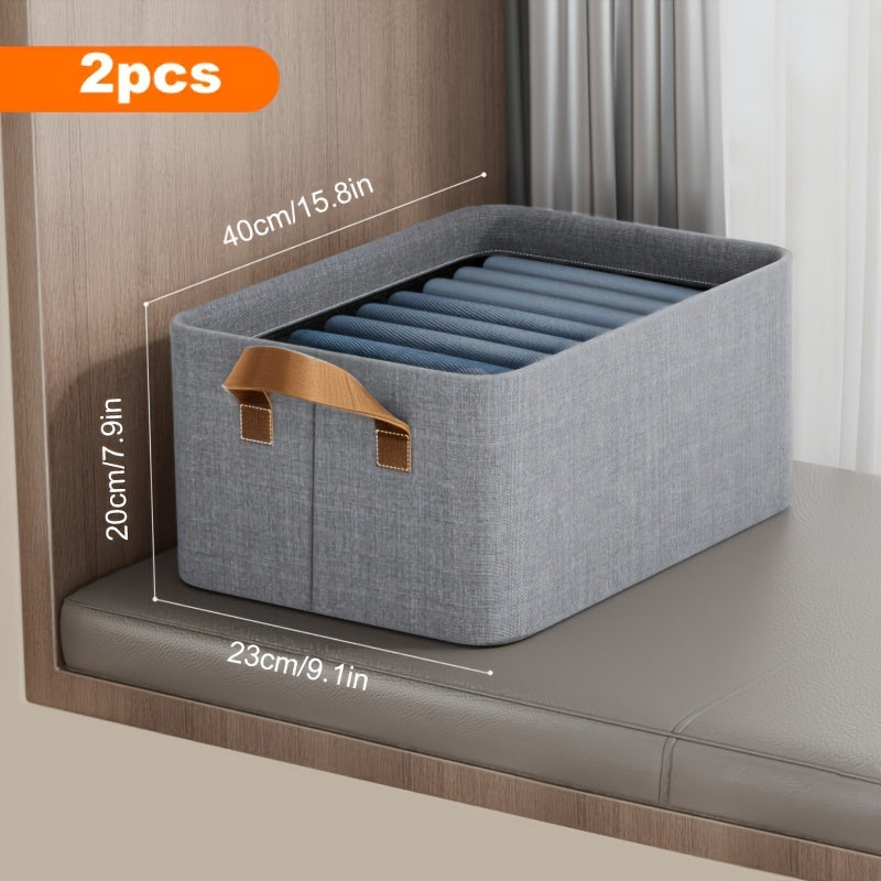 ChicStore - Set of 2 Foldable Multi-Purpose Storage Boxes