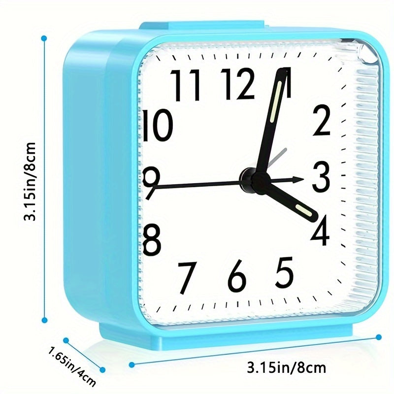 TimeEase - Elegant Alarm Clock with Luminous Hands