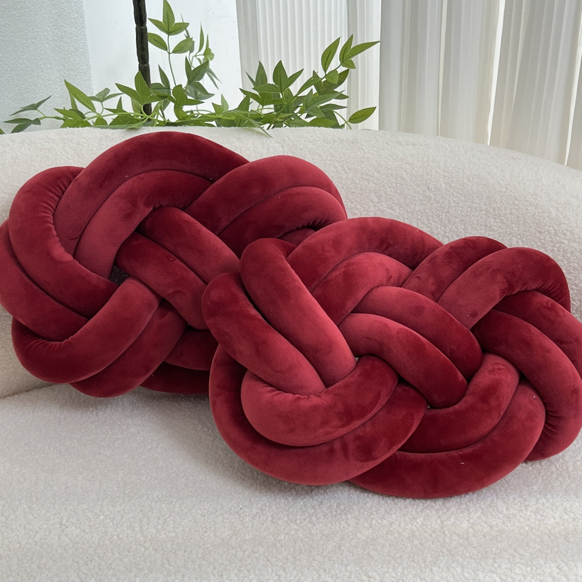 ComfortCloud Cushions - Plush Button-Tufted Throw Pillows