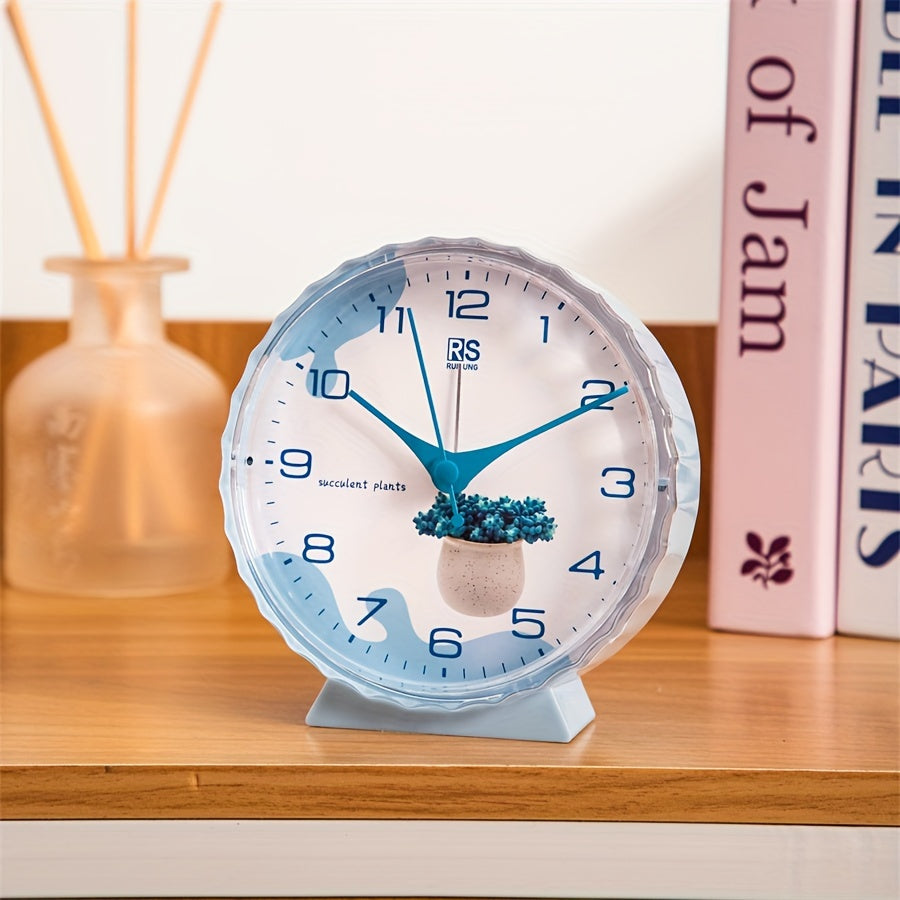FloraTime Clock - Elegant Flower Alarm Clock for the Bedroom