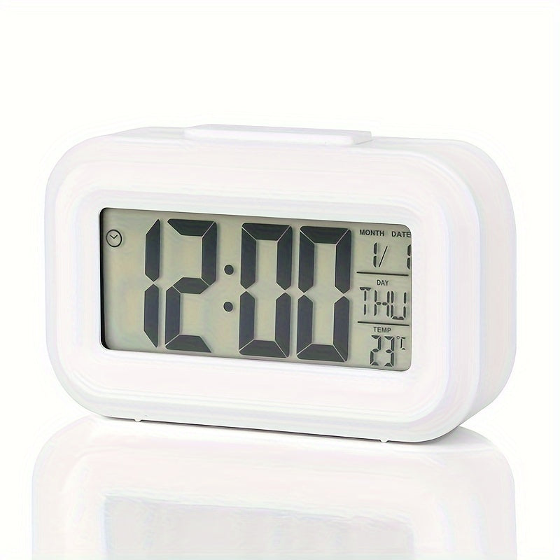 MelodyTime Clock - Digital Alarm Clock with Temperature and Night Light
