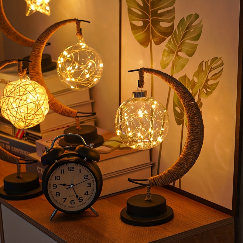Horendel - Wireless Wrought Iron LED Table Lamp