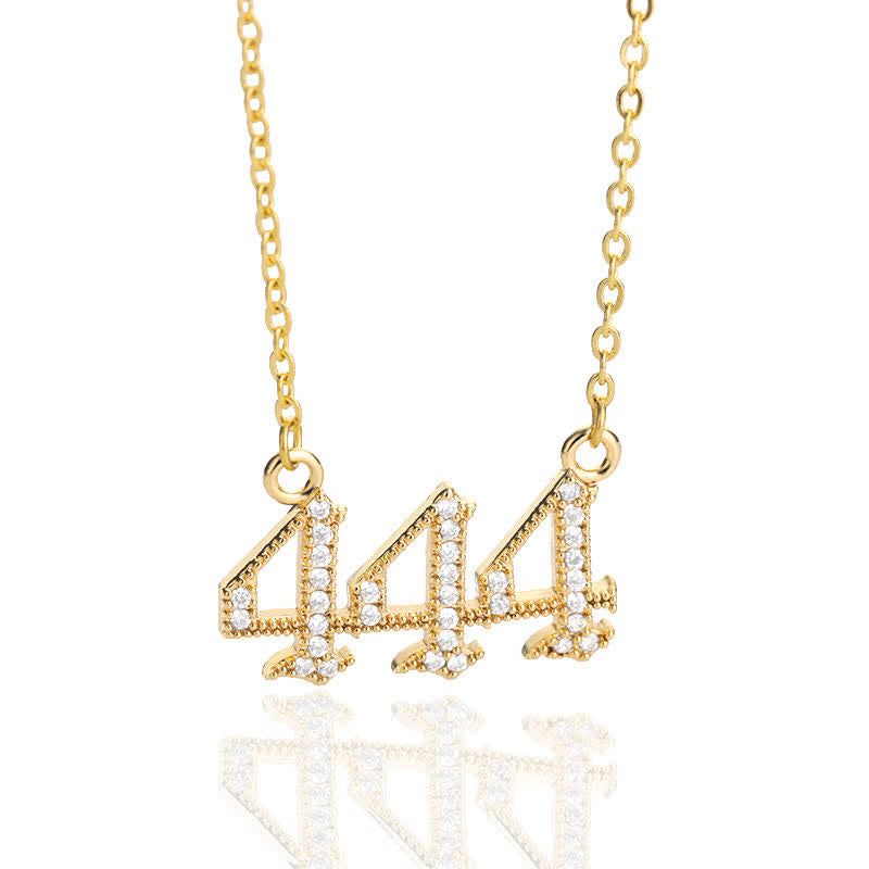 Seraphina - Collier nombres angéliques en zircone