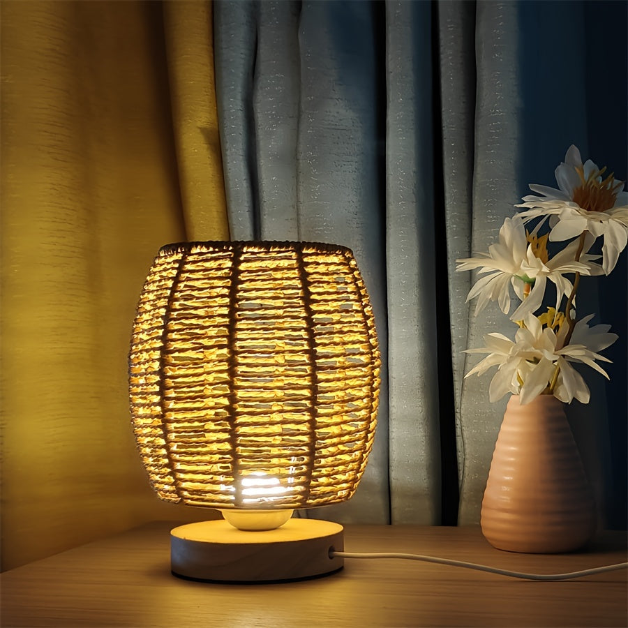 Loxwood - Handcrafted Wooden LED Table Lamp