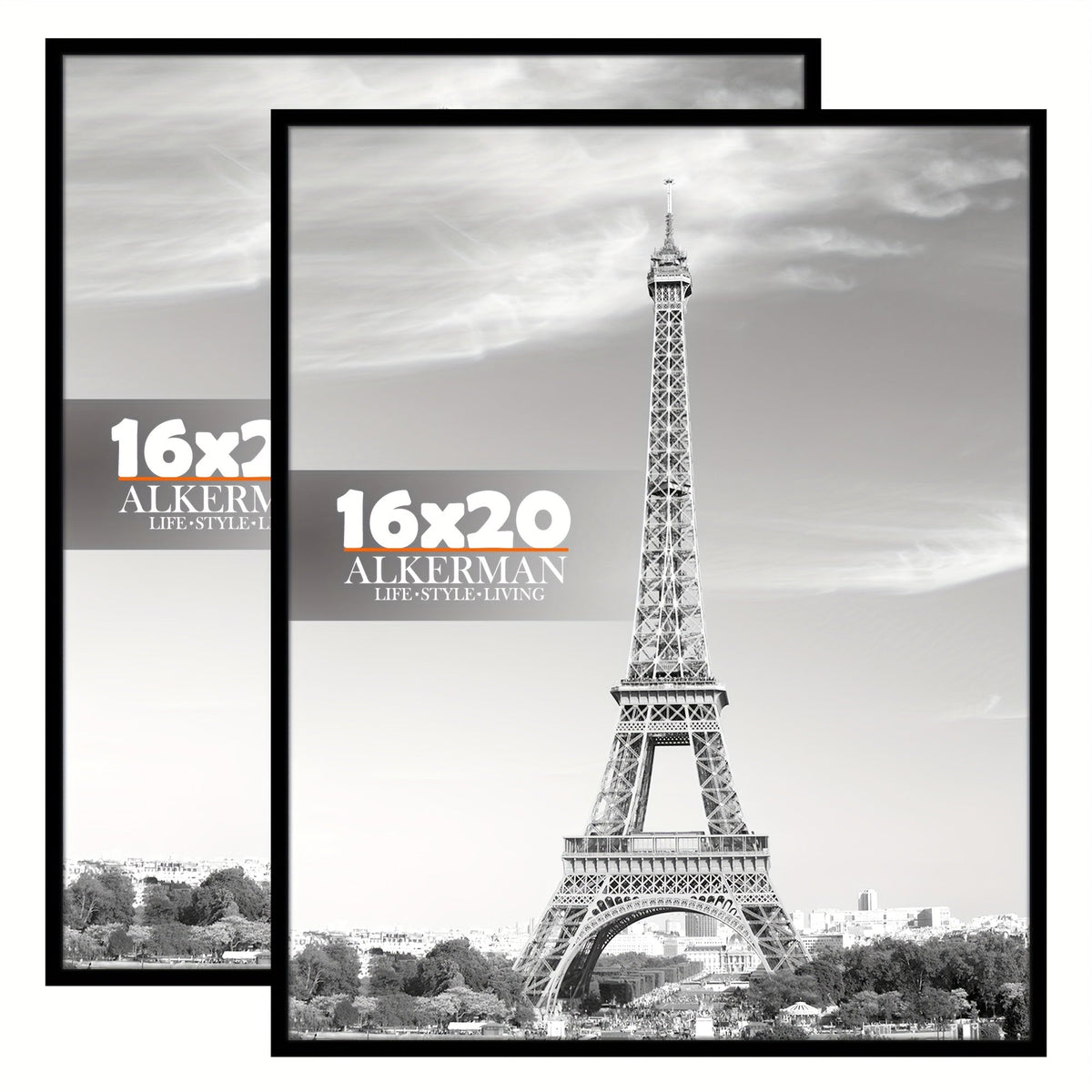 Timeless Frame - Set of 2 Elegant Black Photo Frames