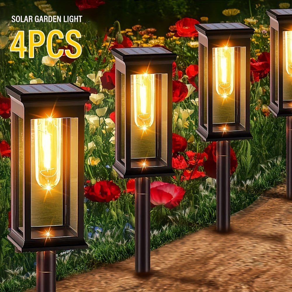 SolarLux - Solar Garden Lights Set of 4 IP44