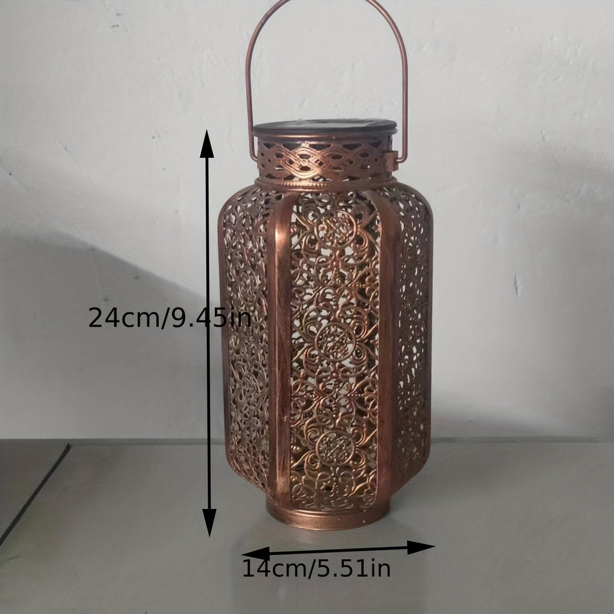 SolarGlow Lantern - Solar Powered LED Garden Lantern