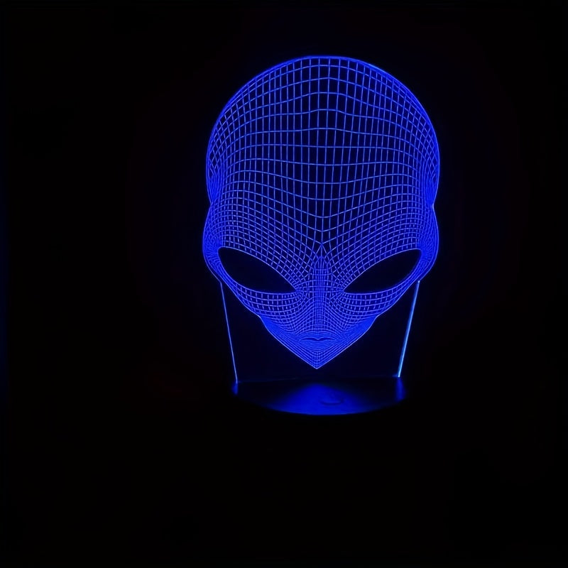 CosmicGlow Lamp - 3D LED Night Light with 7 Colors