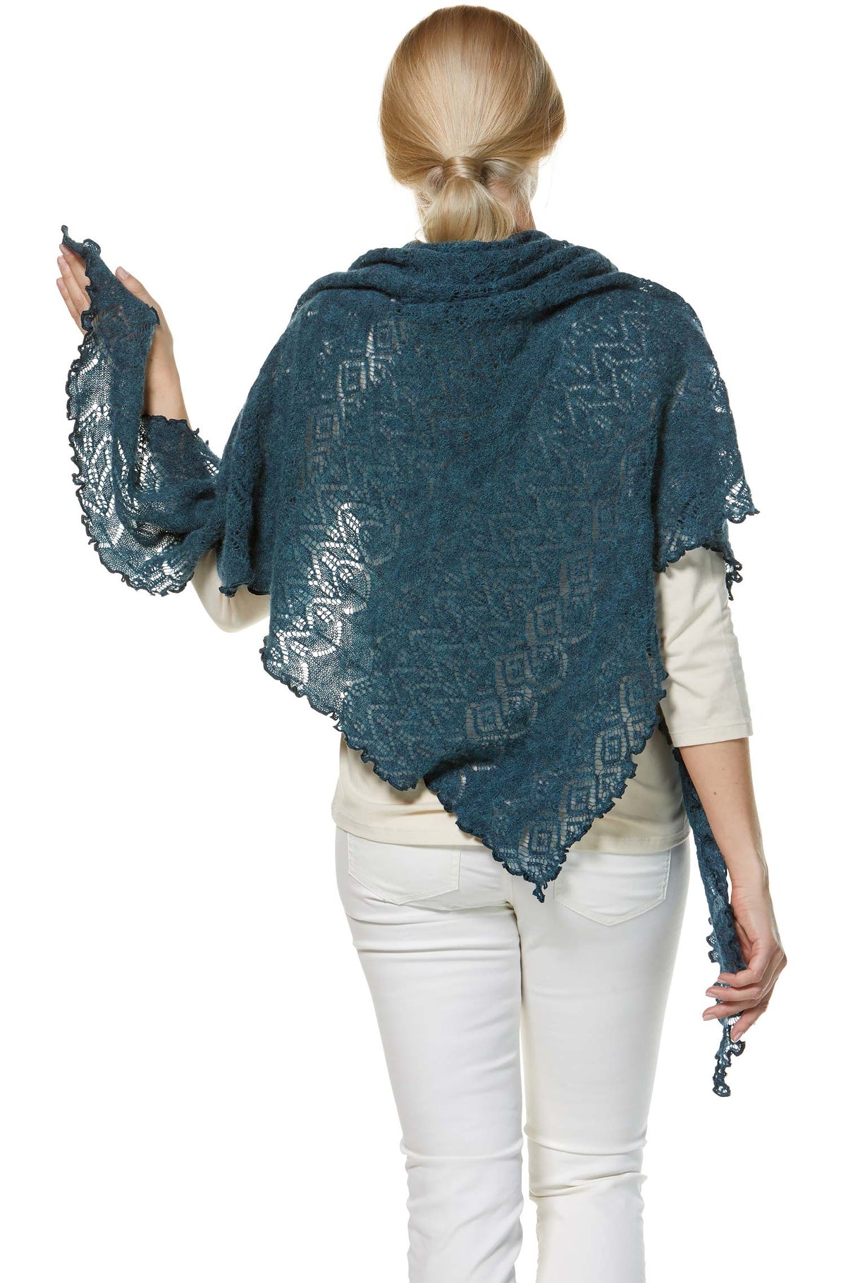 SoftWeave - Lightweight and Elegant Open-Knit Scarf